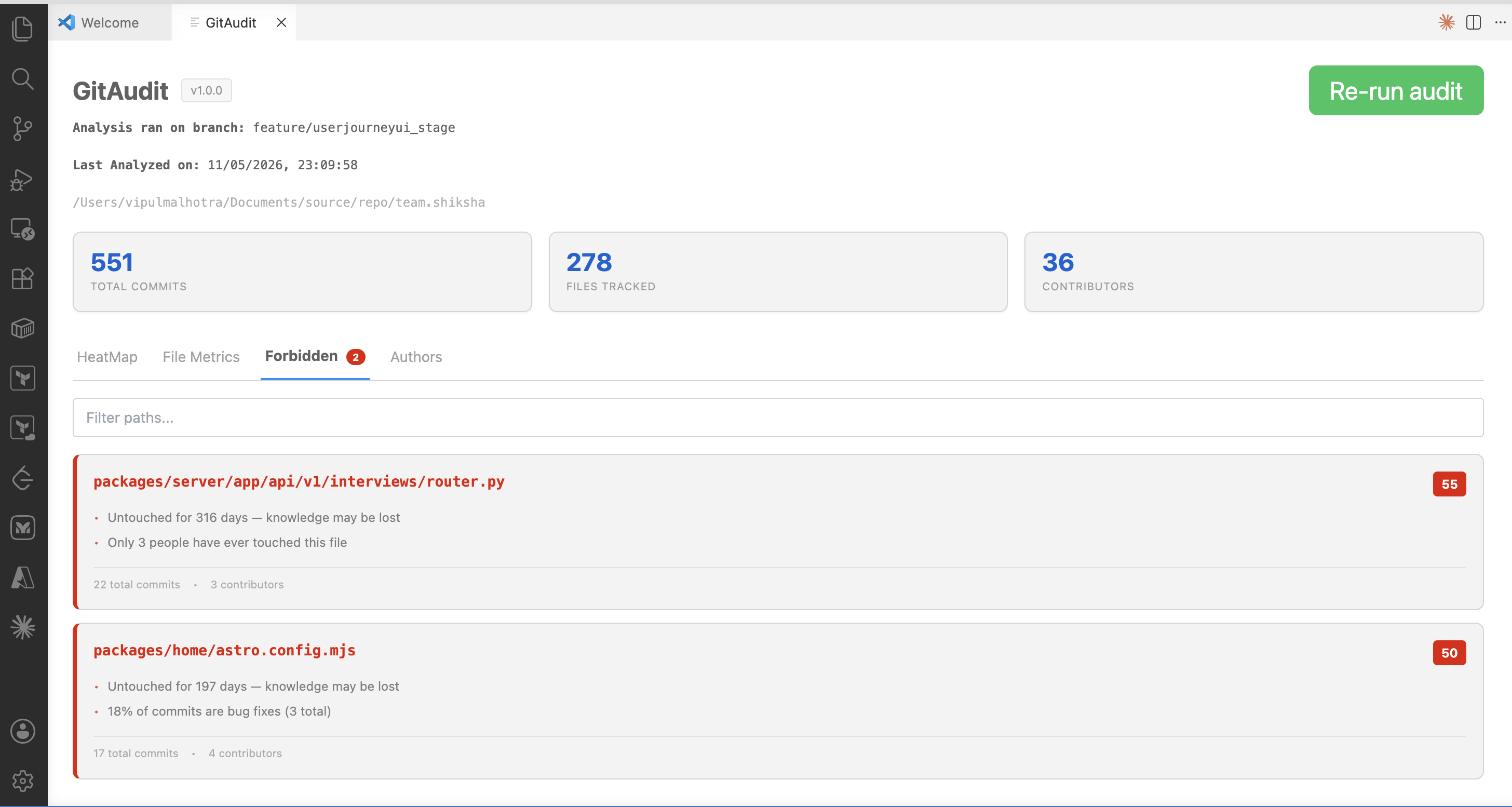 Git Audit gallery image