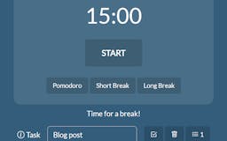 Pomotastic - Pomodoro Timer Online media 3