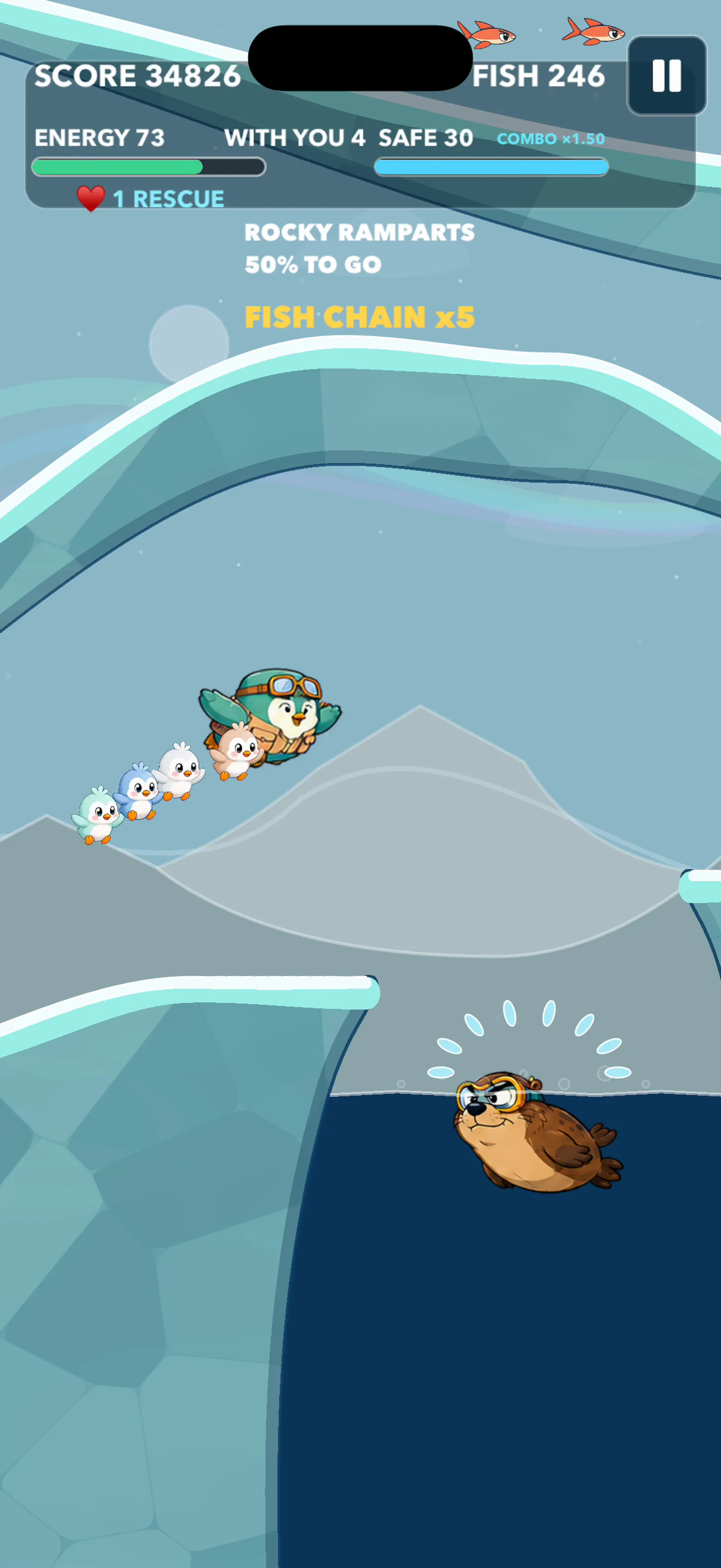 Ice Runner: Save Penguins screenshot 3