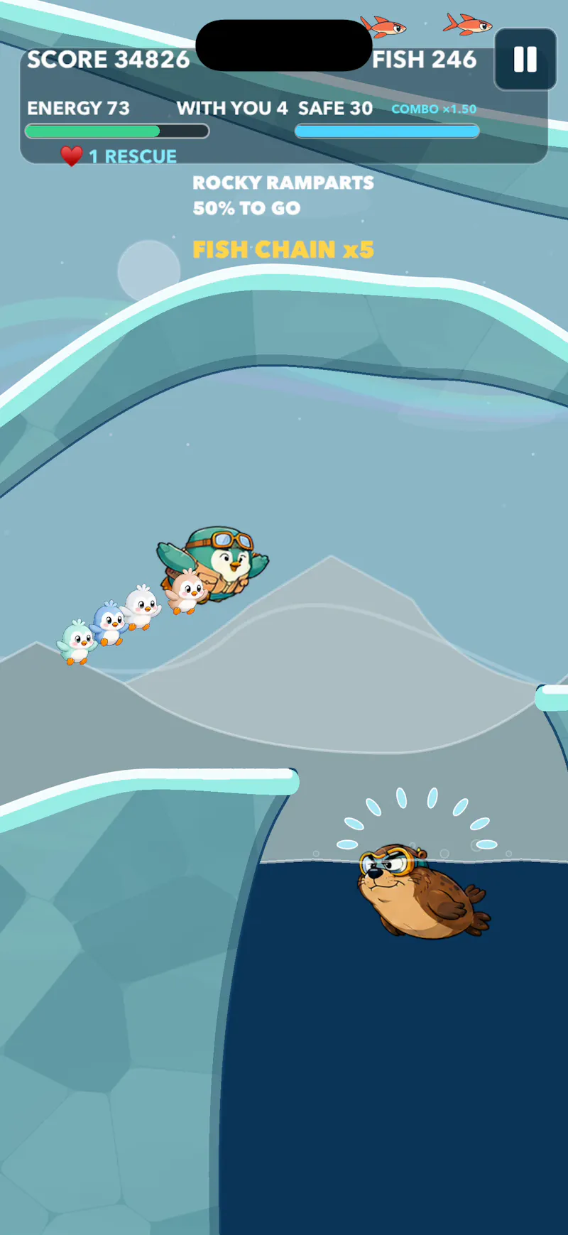 Ice Runner: Save Penguins screenshot 3