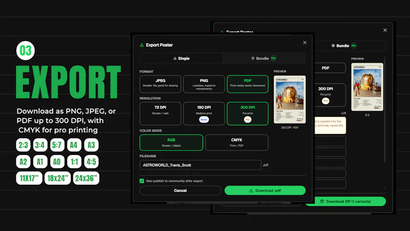 PosterVibe screenshot 5