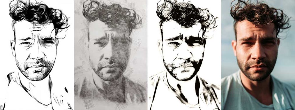 Image to Sketch - Convert images to pencil sketches with AI technology