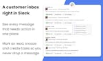 Customer Inbox in Slack by Across image