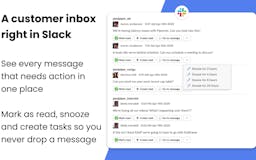 Customer Inbox in Slack by Across media 2