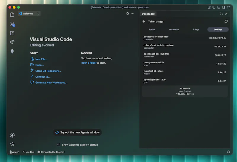 Opencodex screenshot 6