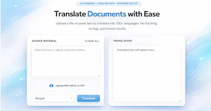 FDM AI Document Translation gallery image
