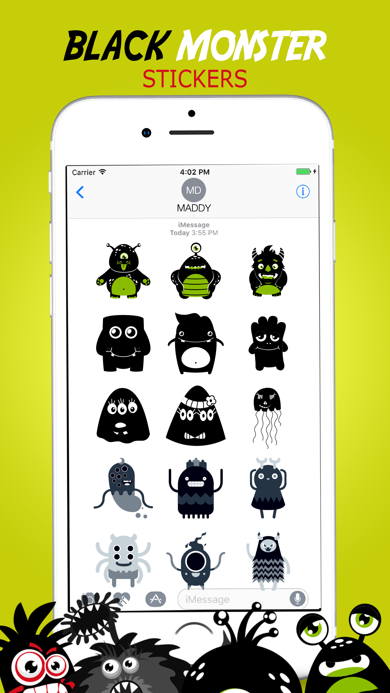 Monster Elevator Stickers gallery image