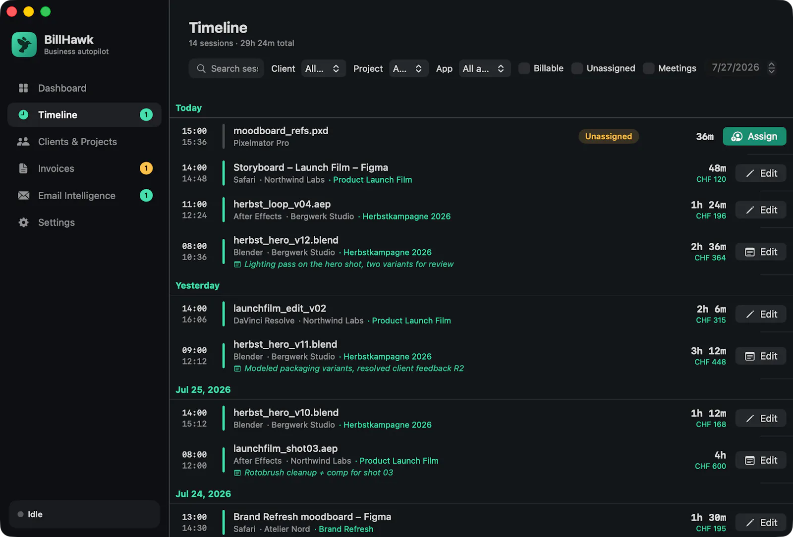 BillHawk screenshot 2