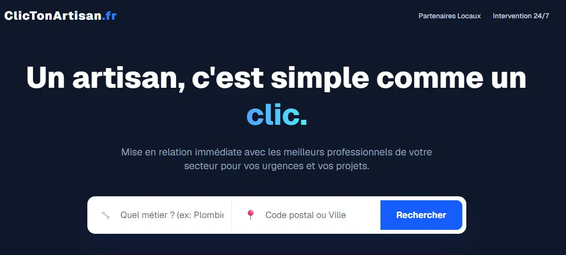 ClicTonArtisan.fr gallery image