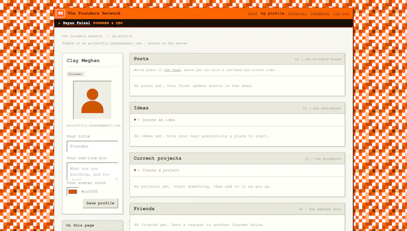 The Founders Network screenshot 2