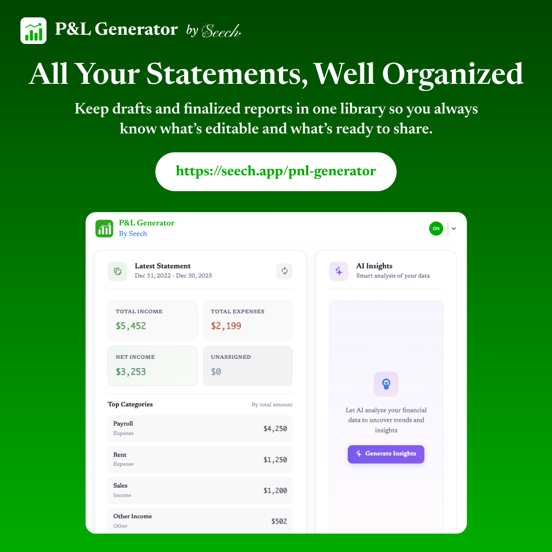 Profit & loss Generator (PNL) gallery image