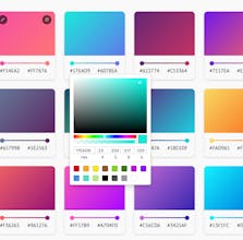 Gradient Cards gallery image