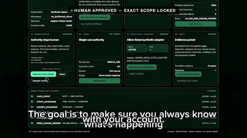 BOSAI Control Plane screenshot 1 (video preview)