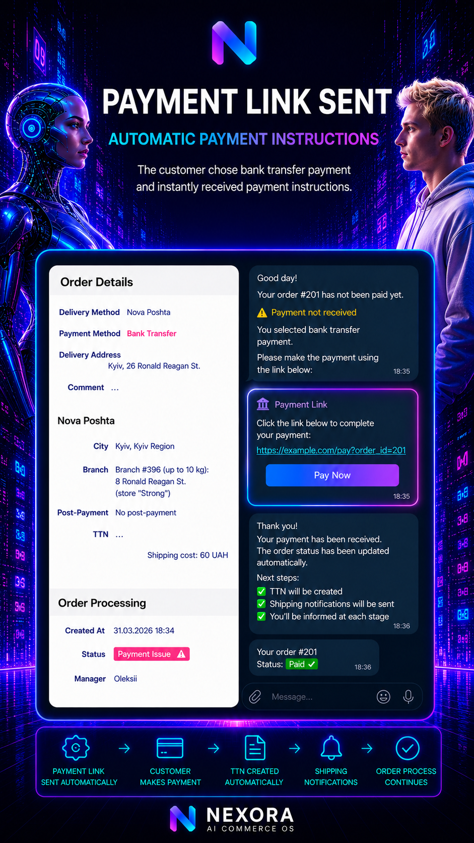 NEXORA AI Commerce OS gallery image
