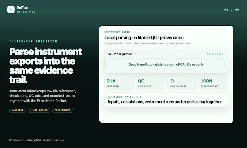 SciTuu Wet Lab Tools screenshot 4