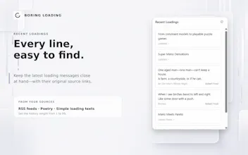 Boring Loading gallery image