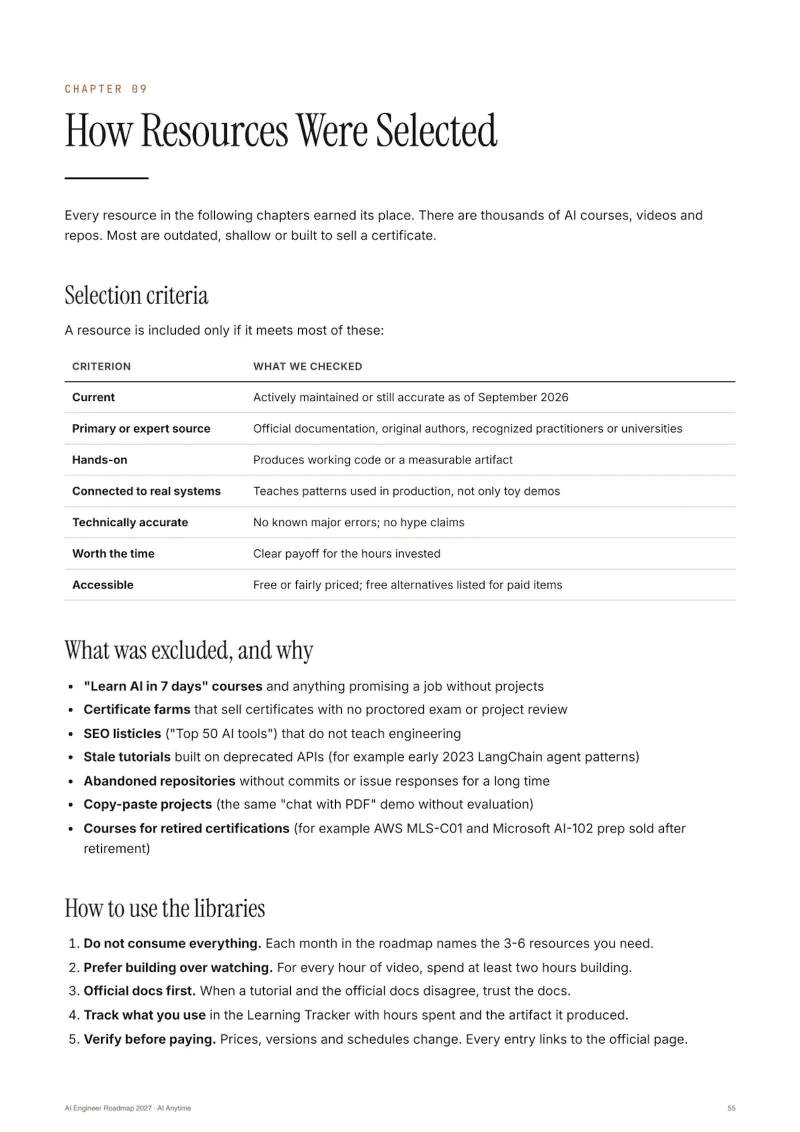 AI Engineer Roadmap 2027 screenshot 8
