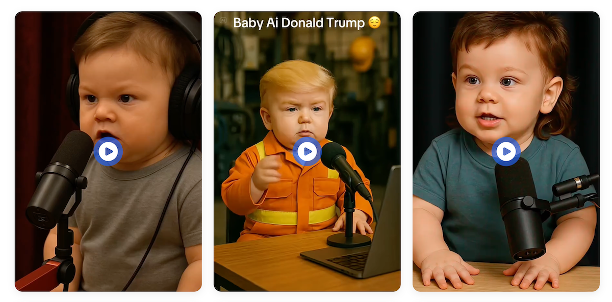 Aibabytalk - 사진을 말하는 AI 베이비 비디오로 바꾸십시오 미디어 1