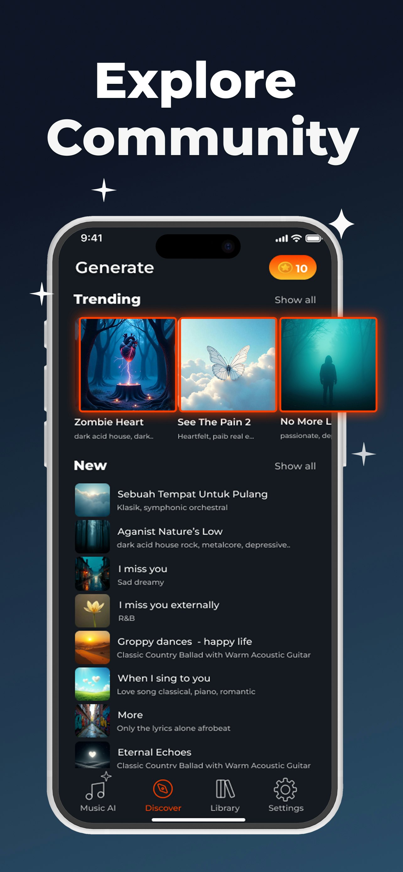 AI Song & Music Generator - Rexa - Verander elk idee in seconden een volledige nummer media 8