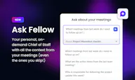 Ask Fellow - AI Chief of Staff