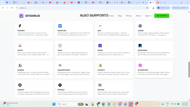 SitedIn.io screenshot 4