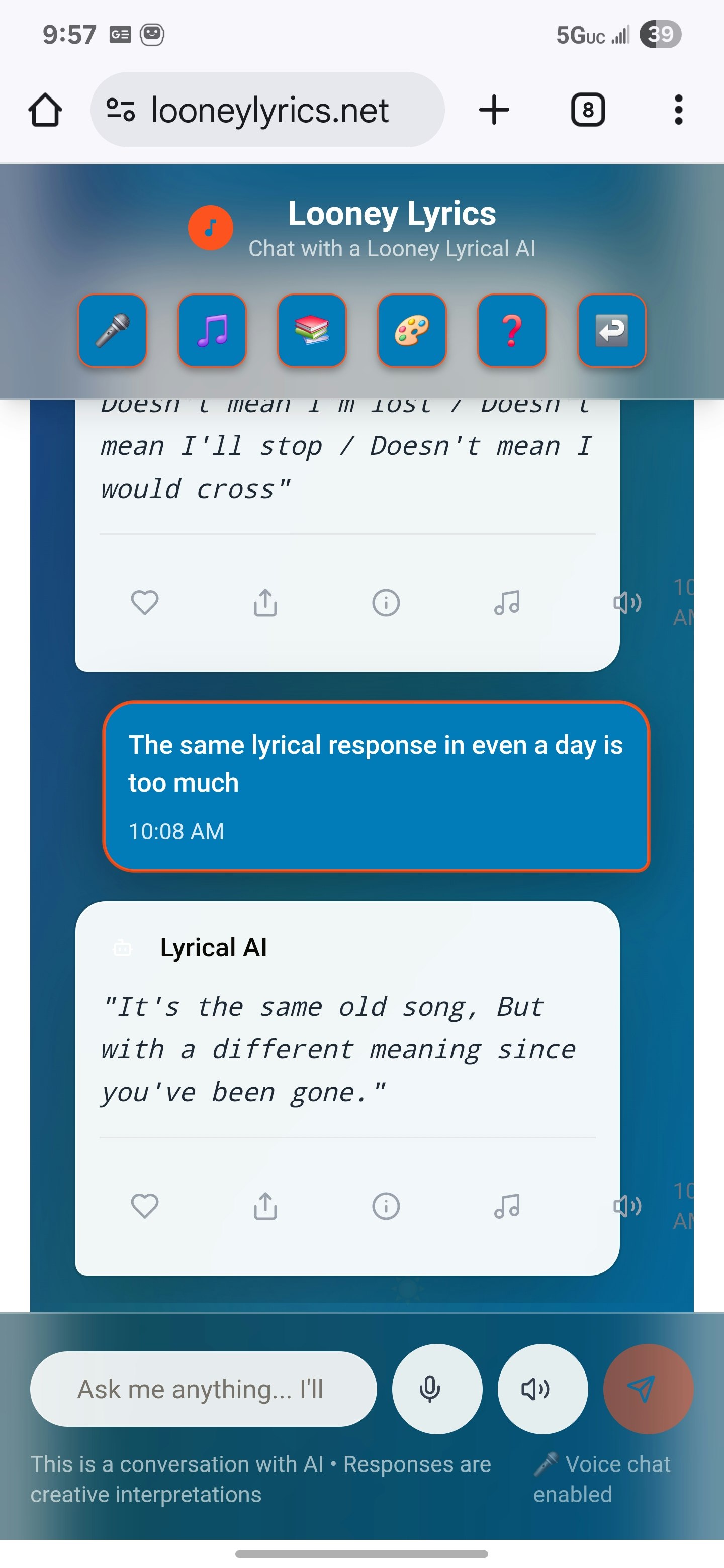 Looney Lyrics logo