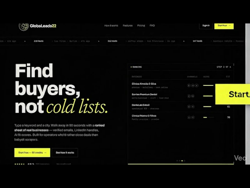 GlobaLeads22 screenshot 1 (video preview)