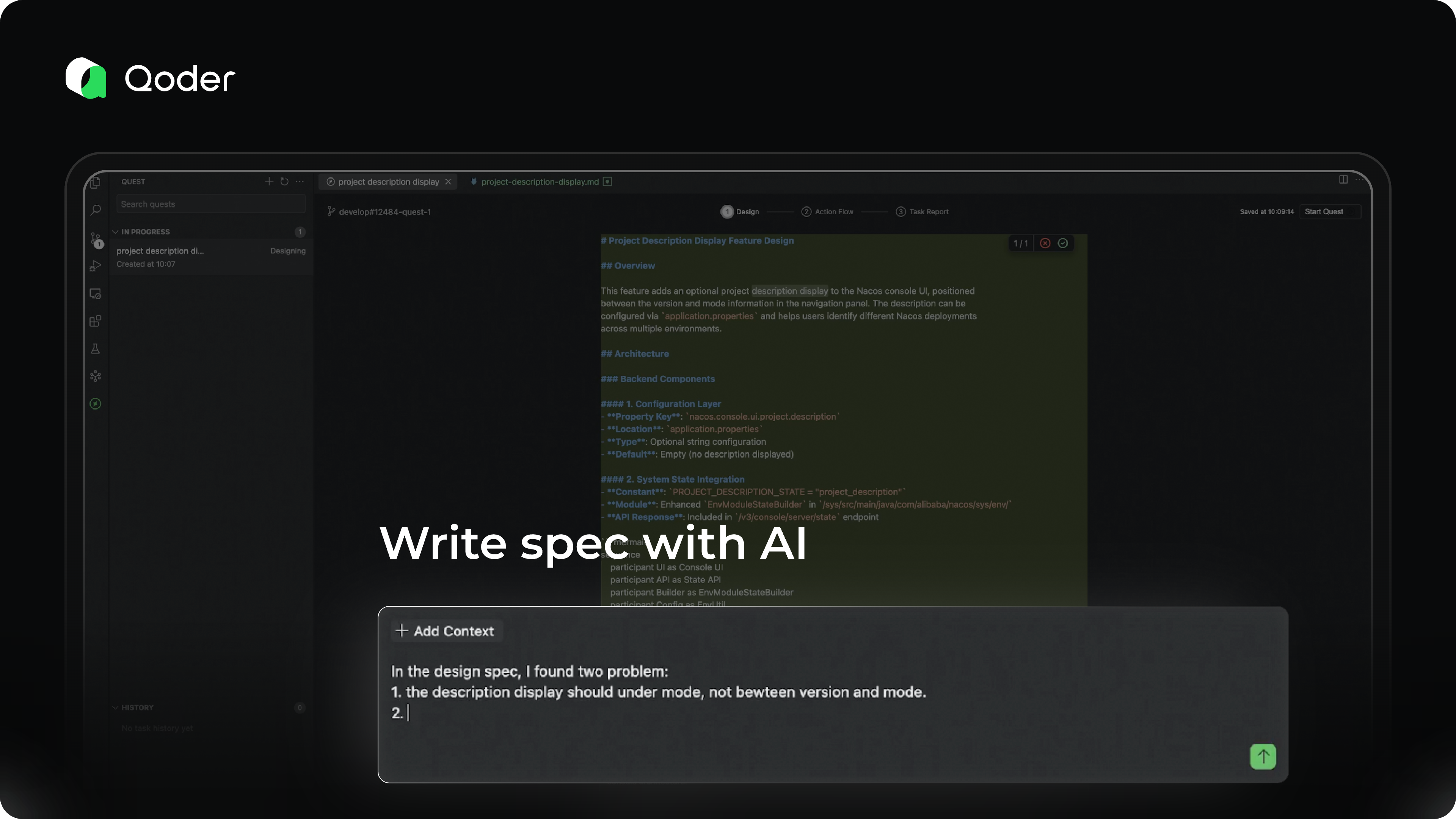 qoder - Qoder เป็นตัวแทน IDE สำหรับการพัฒนาซอฟต์แวร์จริง media 5