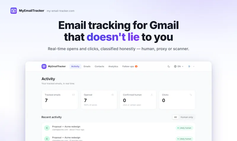 My Email Tracker (GDPR-ready) screenshot 2
