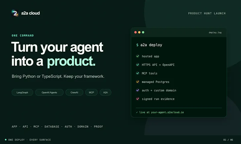 a2a cloud screenshot 1