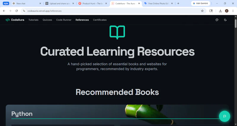CodeAurix — Learn, Code, Build with AI screenshot 7