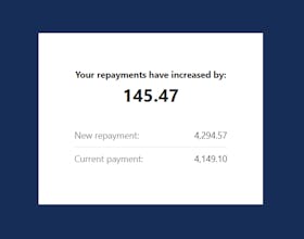 Rate Rise Calculator gallery image