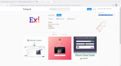 1-Click URL Shortener by Exilink gallery image
