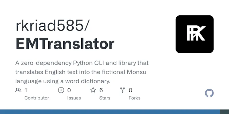 EMTranslator screenshot 2