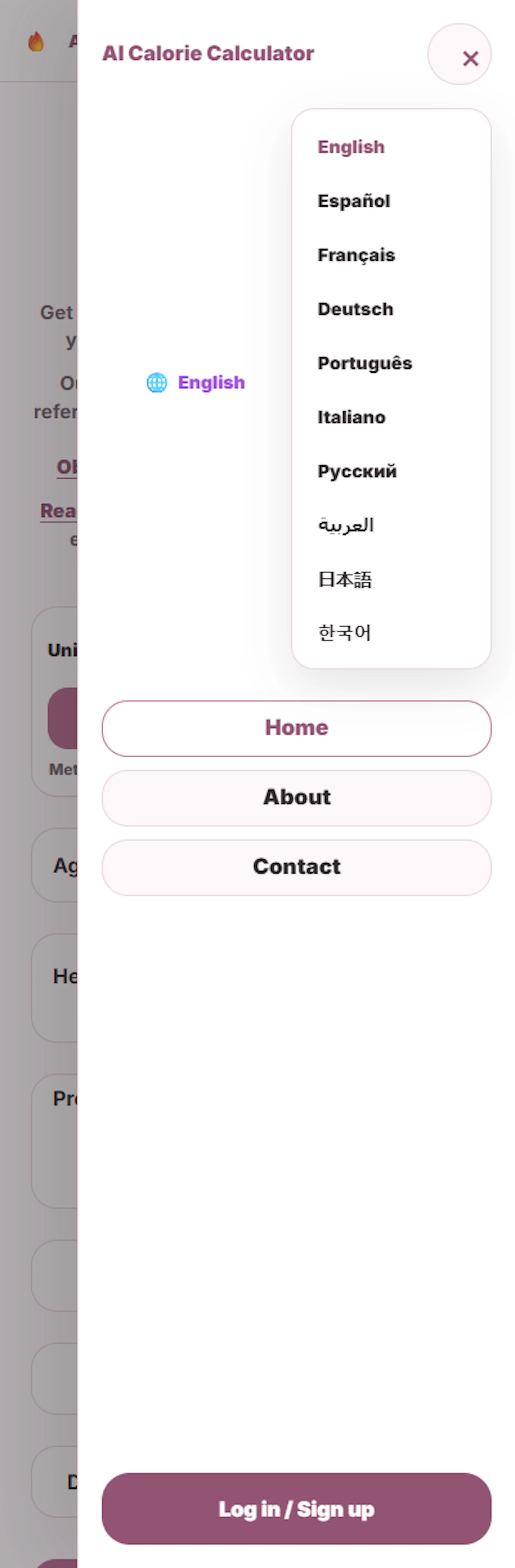 AI Pregnancy Calorie Calculator screenshot 4