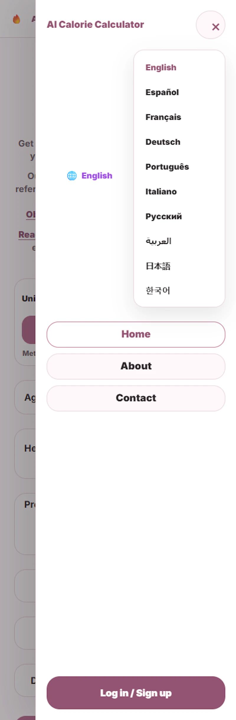 AI Pregnancy Calorie Calculator screenshot 4