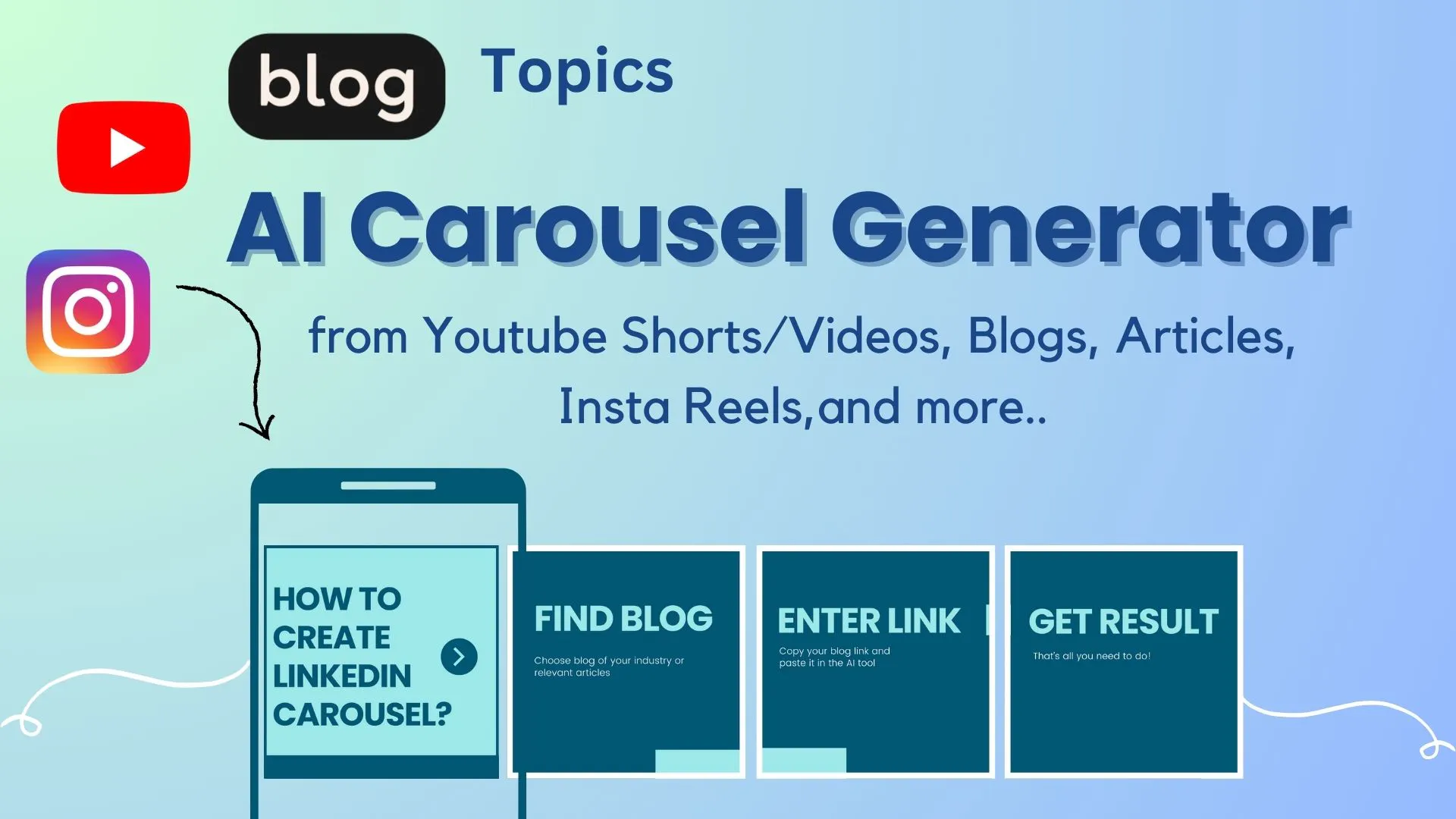 AI LinkedIn Carousel Maker: Create Beautiful Carousels from YouTube ...