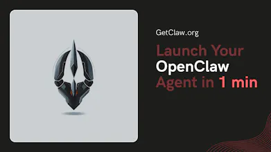GetClaw β Deploy OpenClaw in 1 Minute gallery image