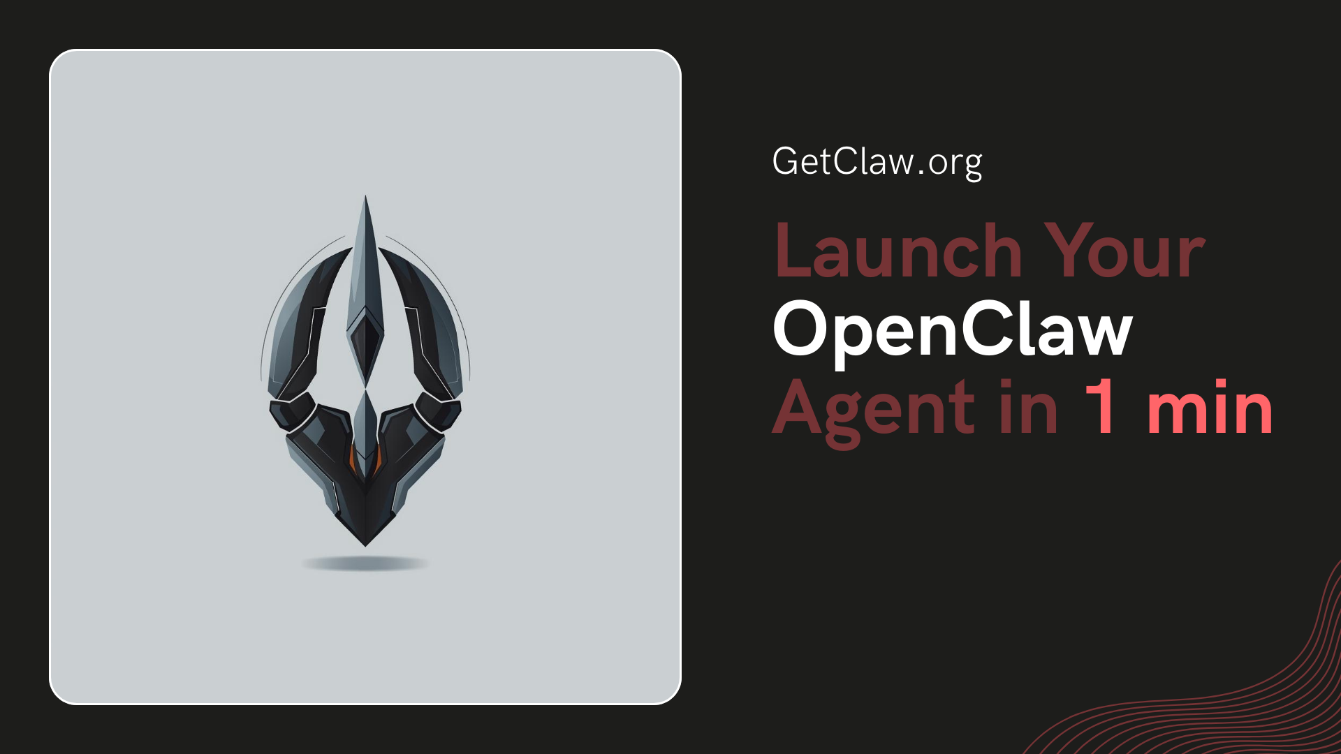 GetClaw — Deploy OpenClaw in 1 Minute - Main product screenshot demonstrating key features and user interface
