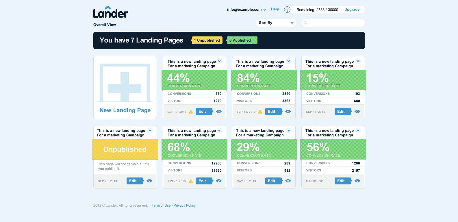 Lander gallery image