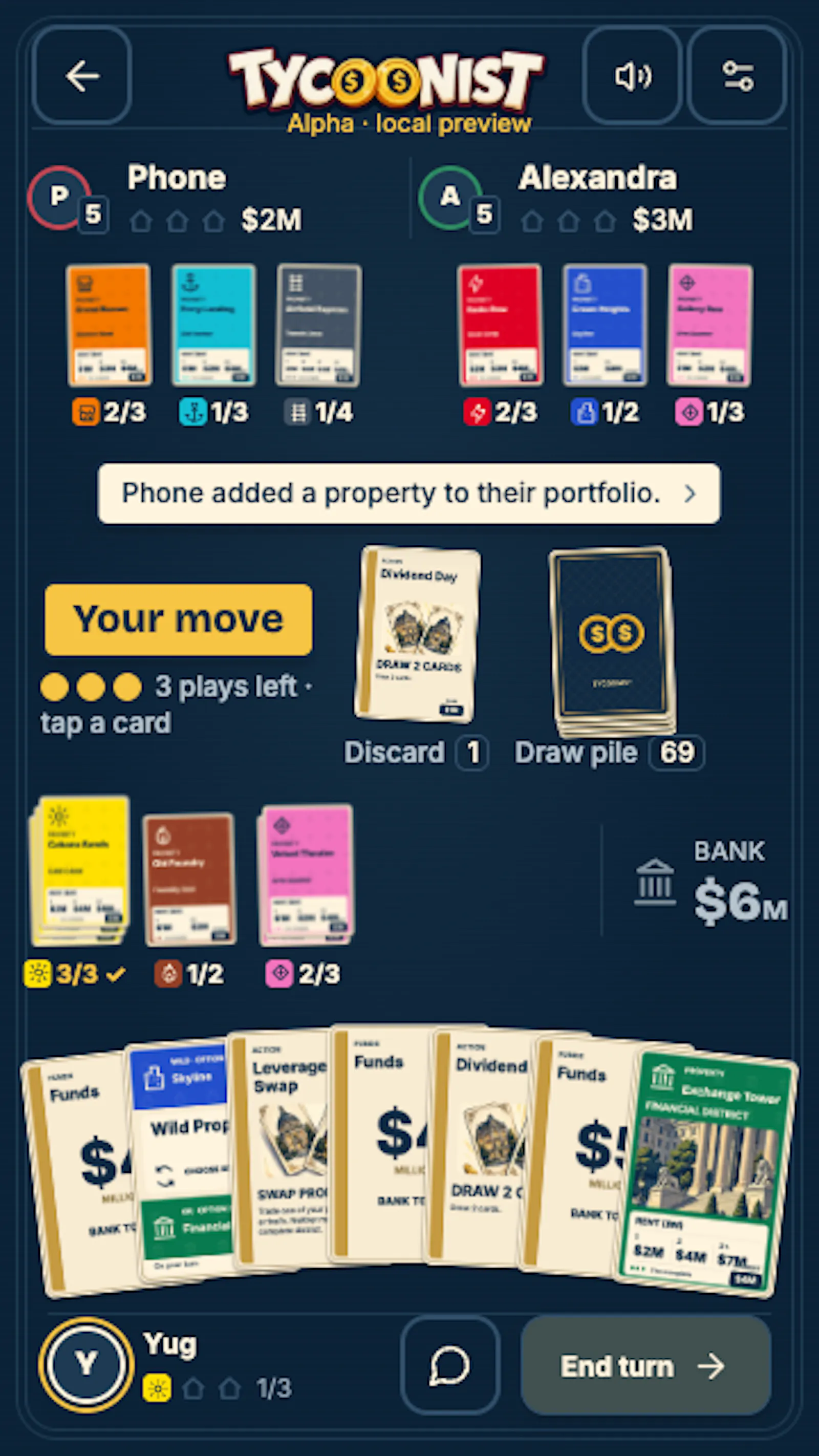 Tycoonist - Property Card Trading Game screenshot 7