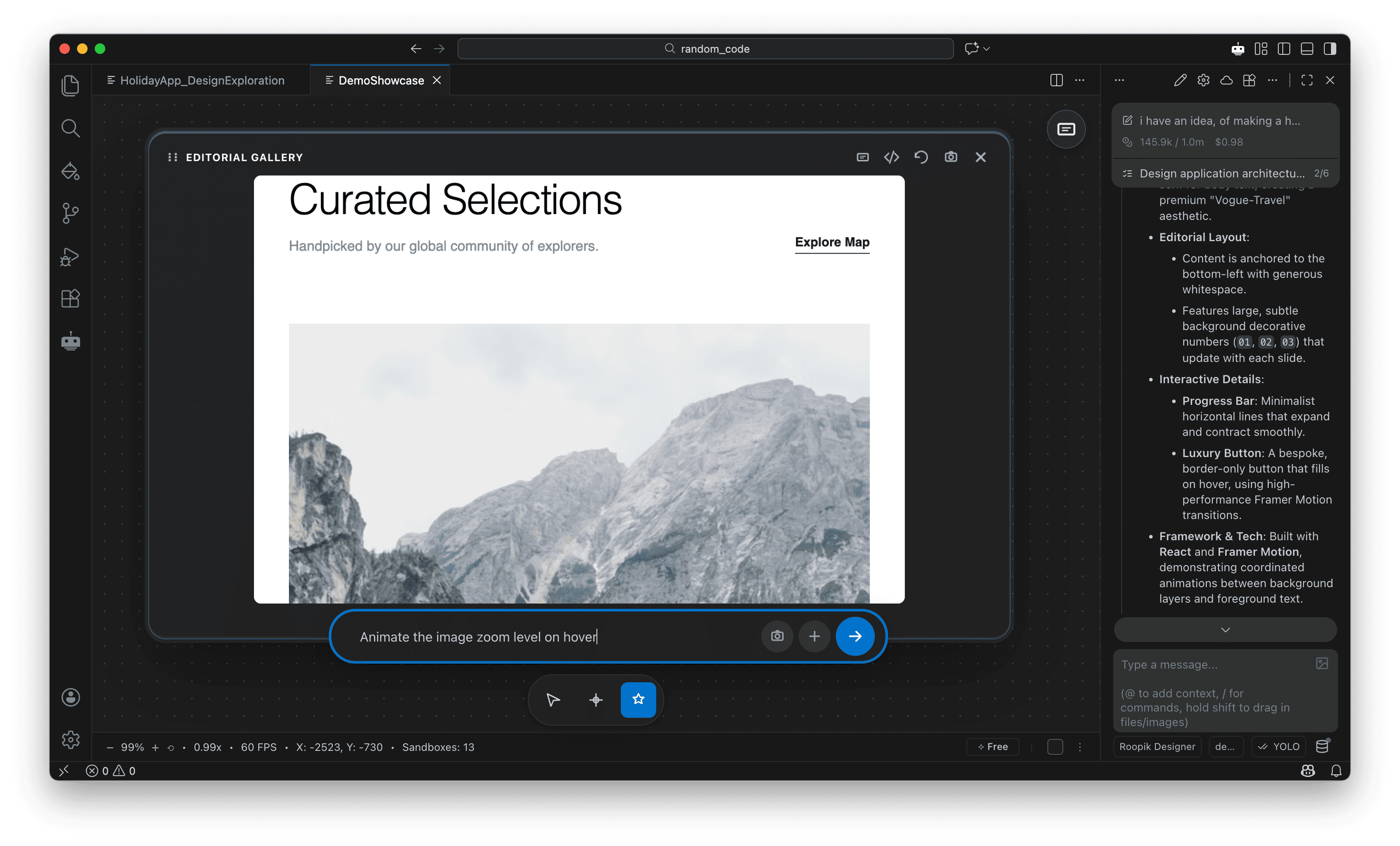 Roopik - Main product screenshot demonstrating key features and user interface