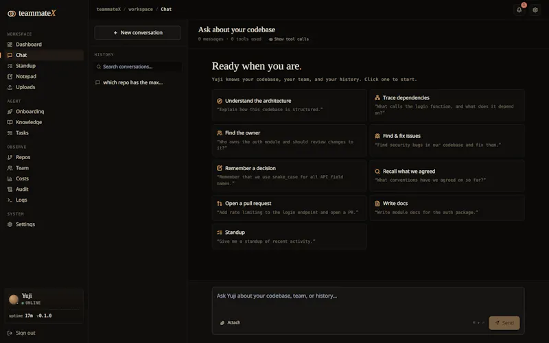 teammate X screenshot 7