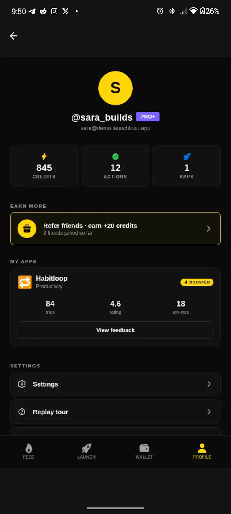 LaunchLoopV2  screenshot 2