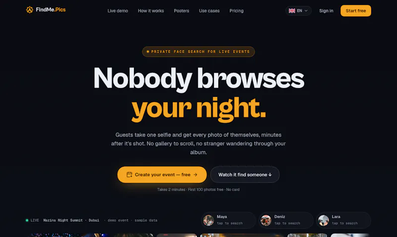 FindMe.Pics screenshot 2