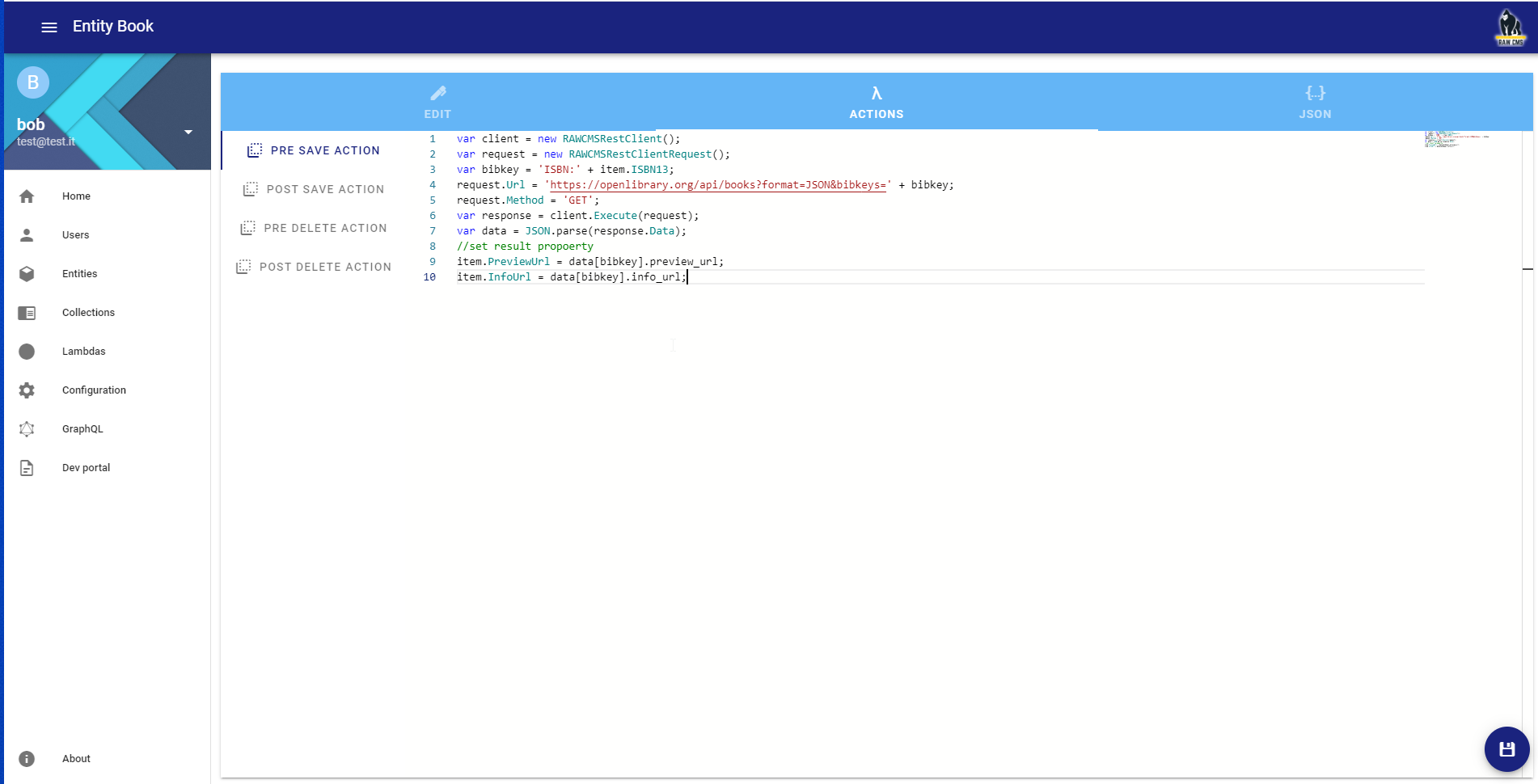 RawCMS gallery image