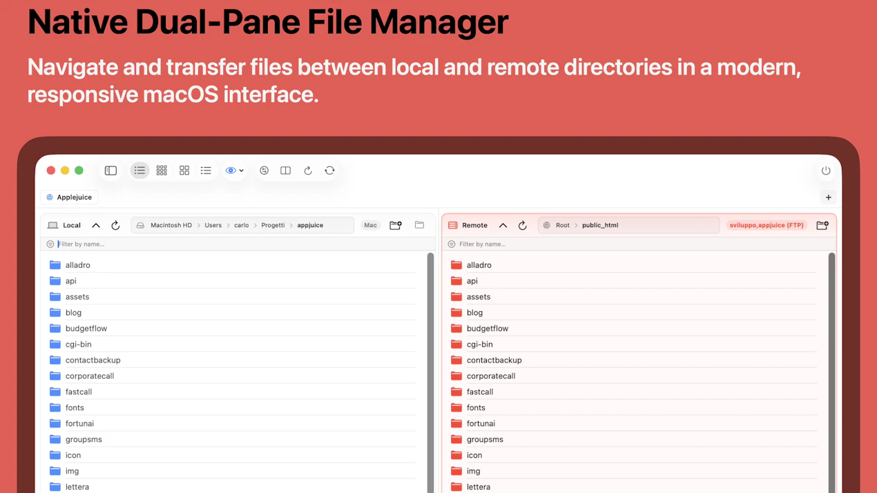 Upstream FTP product