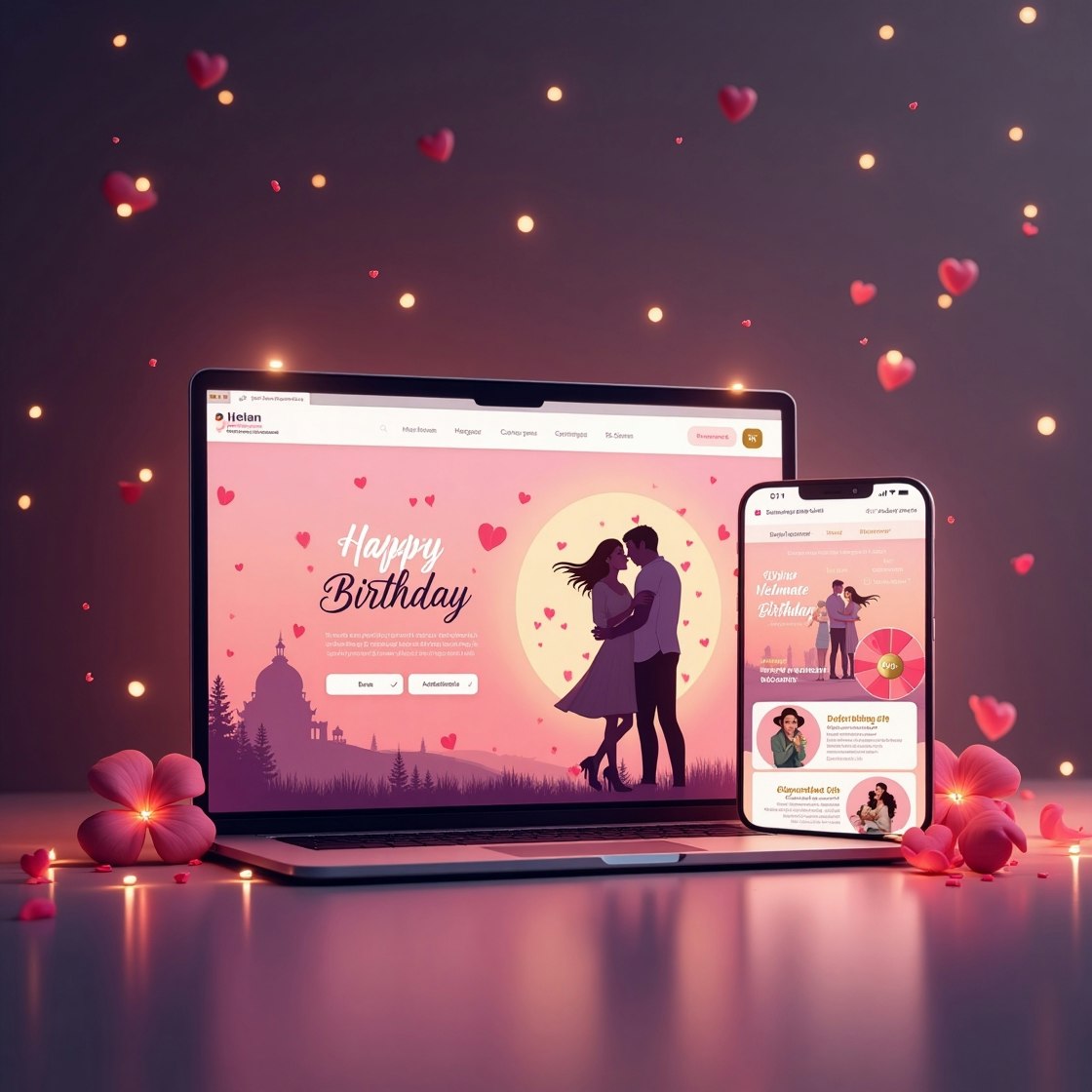 Birthday Surprise Website gallery image