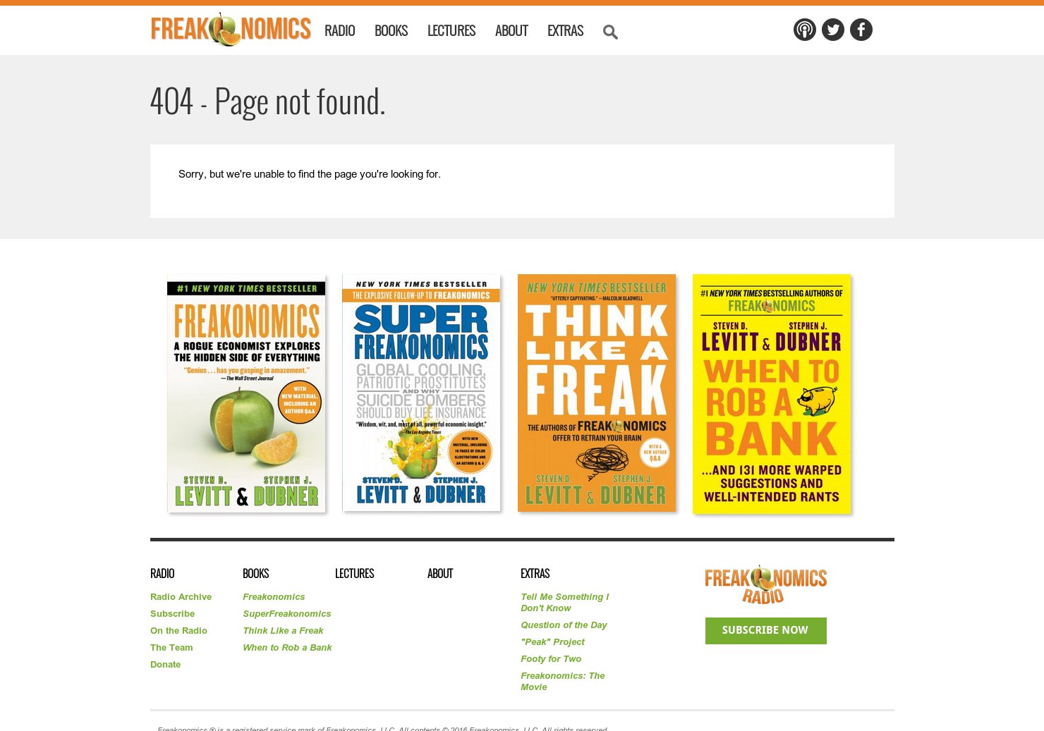 Freakonomics Podcast