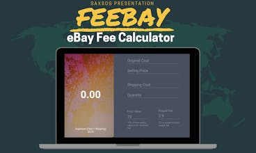 feeBay - eBay Fee Calculator gallery image